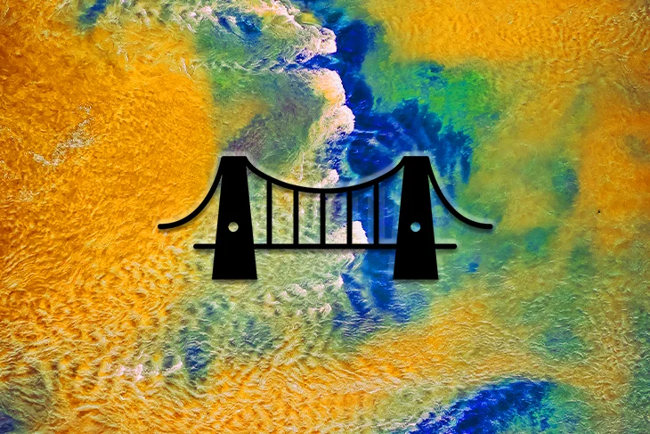 Seamless cross-chain sharing with blockchain bridge
