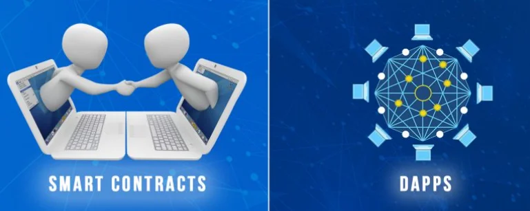 Differentiating dapps vs smart contract with 2 key points