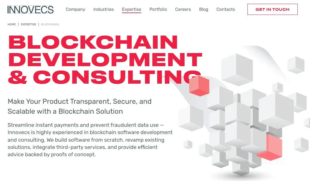 Custom blockchain app development top 4: best options for 2023