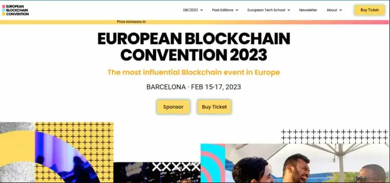 5 blockchain events in 2023 you can't afford to miss